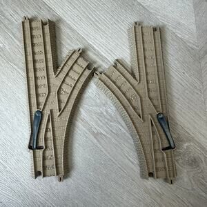 Thomas & Friends Beige Track Switch Pair